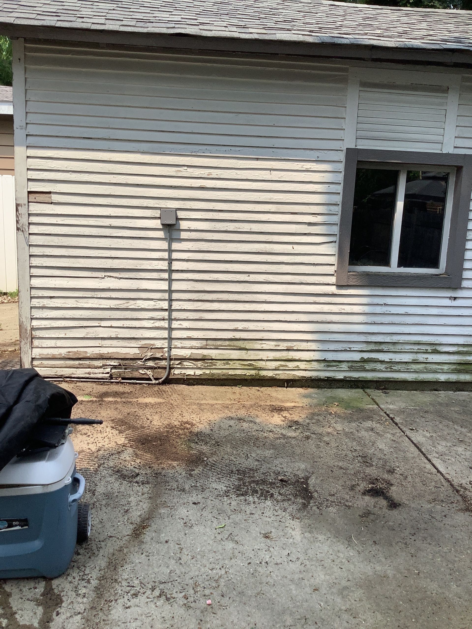 Before and after - before